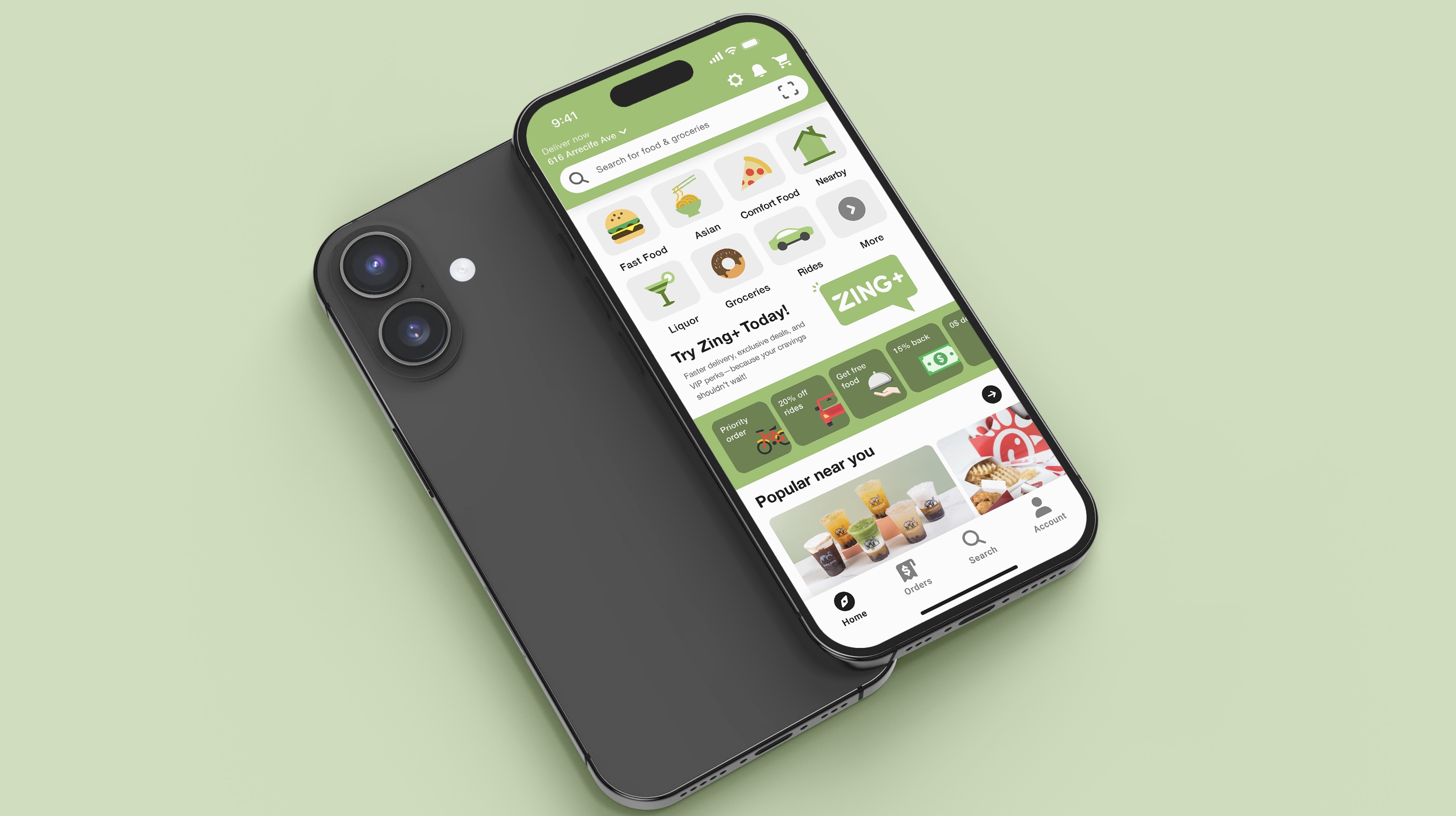 Zing app hero
